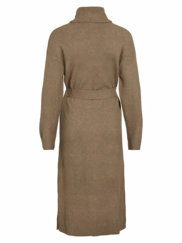 VILA Knitwear | Dresses^ROLL NECK KNITTED MIDI DRESS