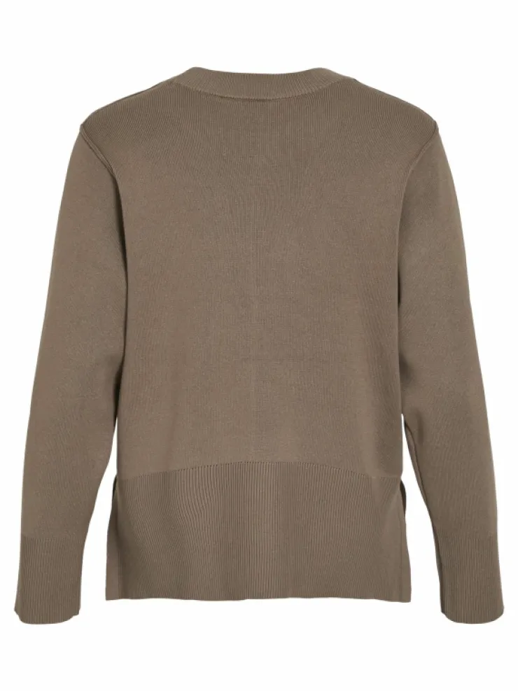 VILA Knitwear | Tops & T-shirts^ROUND NECK KNITTED PULLOVER