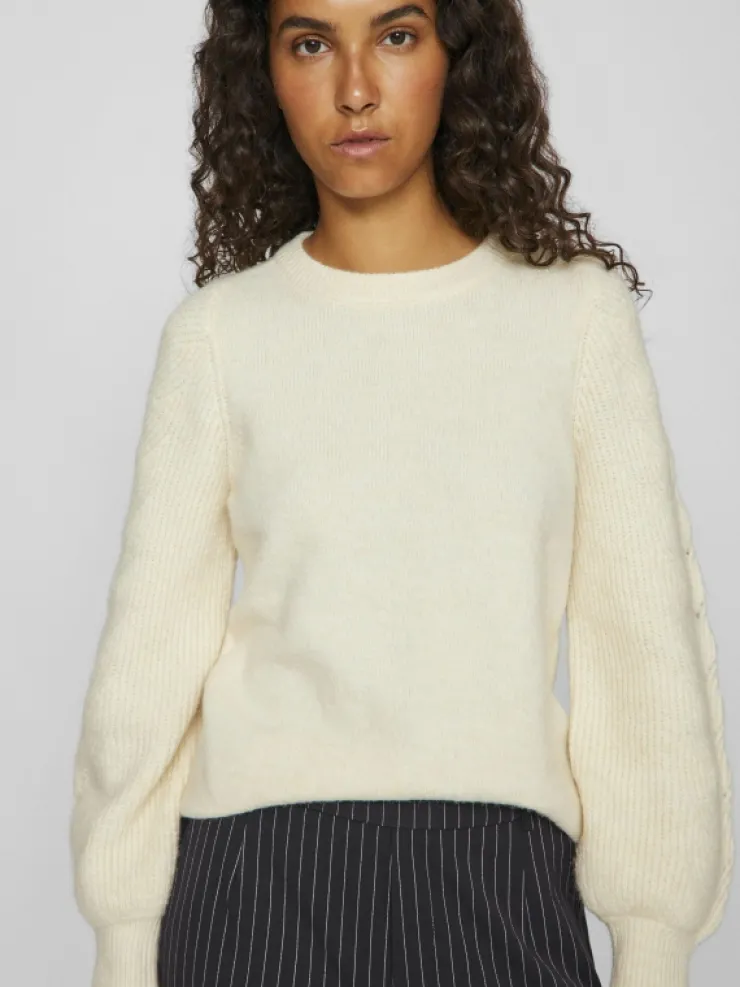 VILA Knitwear^ROUND NECK KNITTED PULLOVER