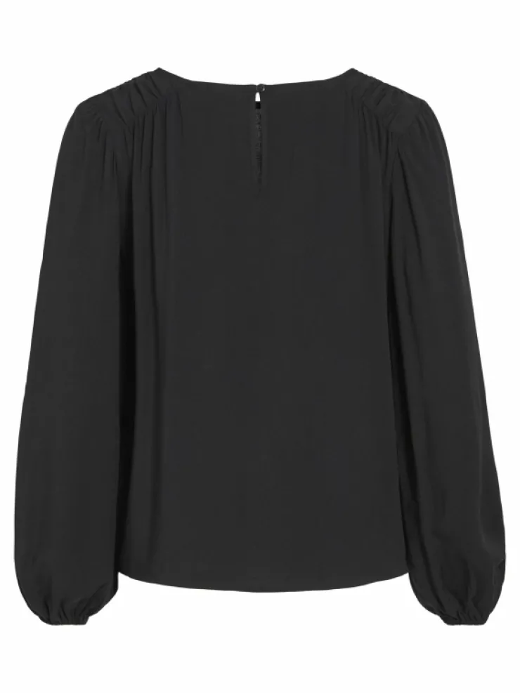 VILA Tops & T-shirts^ROUND NECK LONG SLEEVED BLOUSE
