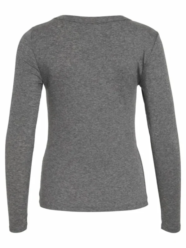 VILA Knitwear | Tops & T-shirts^ROUND NECK LONG SLEEVED TOP