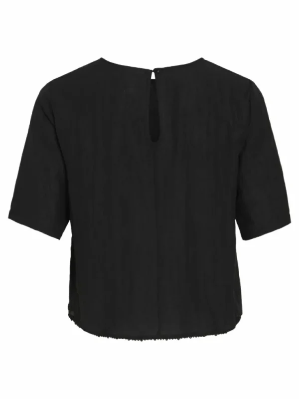 VILA Tops & T-shirts^ROUND NECK SHORT SLEEVED TOP