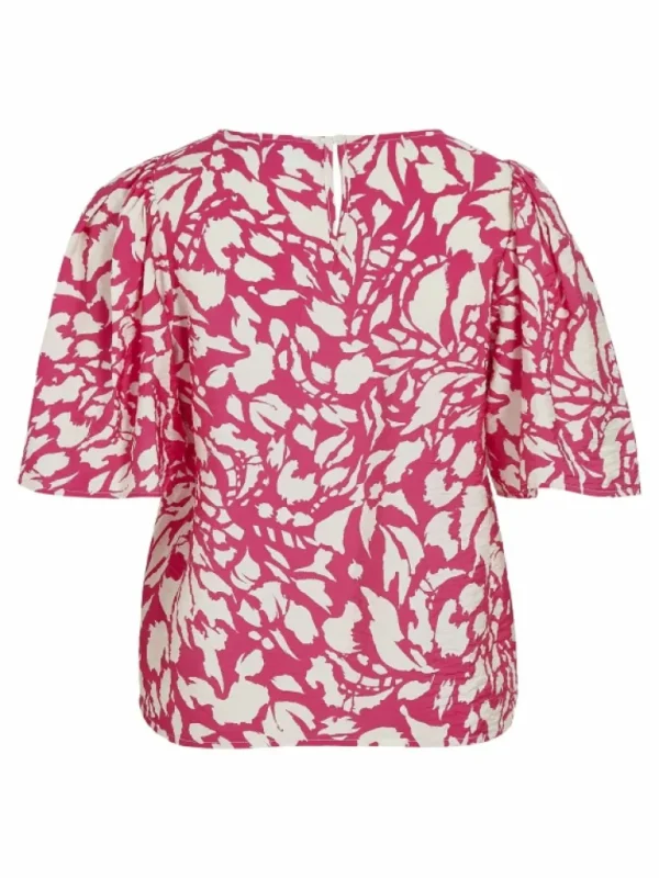 VILA Tops & T-shirts^ROUND NECK SHORT SLEEVED TOP