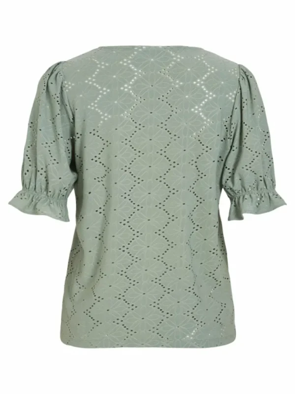 VILA Tops & T-shirts^ROUND NECK SHORT SLEEVED TOP
