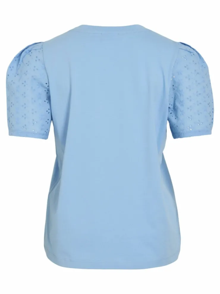 VILA Tops & T-shirts^ROUND NECK SHORT SLEEVED TOP