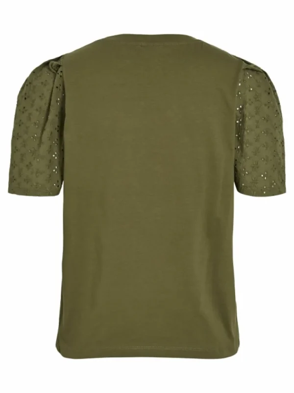 VILA Tops & T-shirts^ROUND NECK SHORT SLEEVED TOP