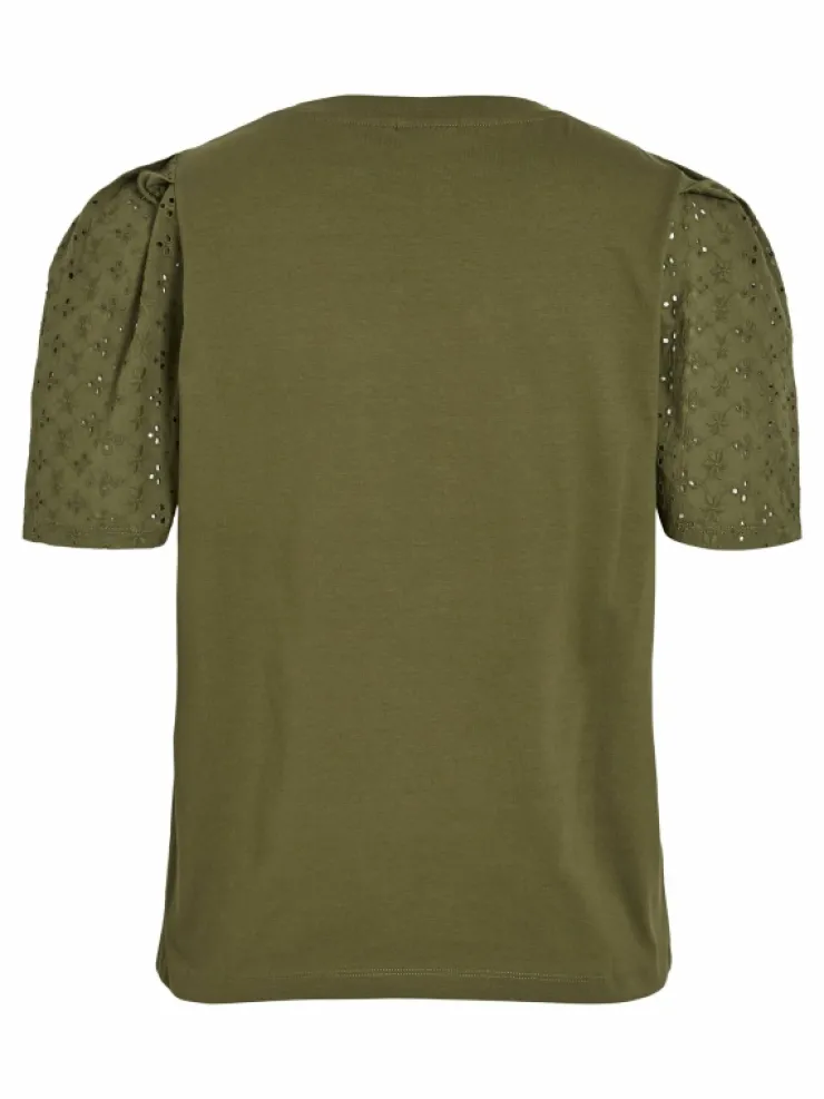 VILA Tops & T-shirts^ROUND NECK SHORT SLEEVED TOP
