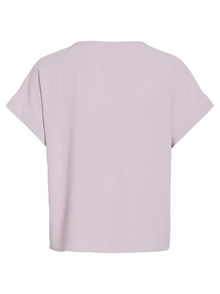 VILA Tops & T-shirts^ROUND NECK SHORT SLEEVED TOP