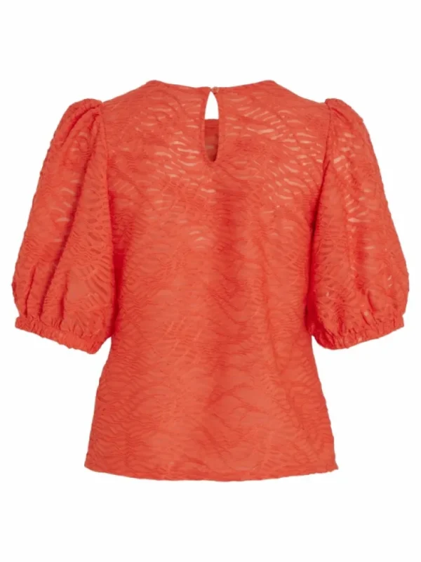 VILA Tops & T-shirts^ROUND NECK SHORT SLEEVED TOP