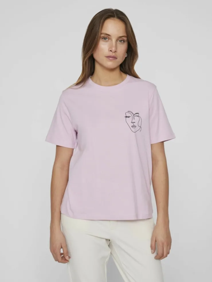 VILA Tops & T-shirts^ROUND NECK T-SHIRT