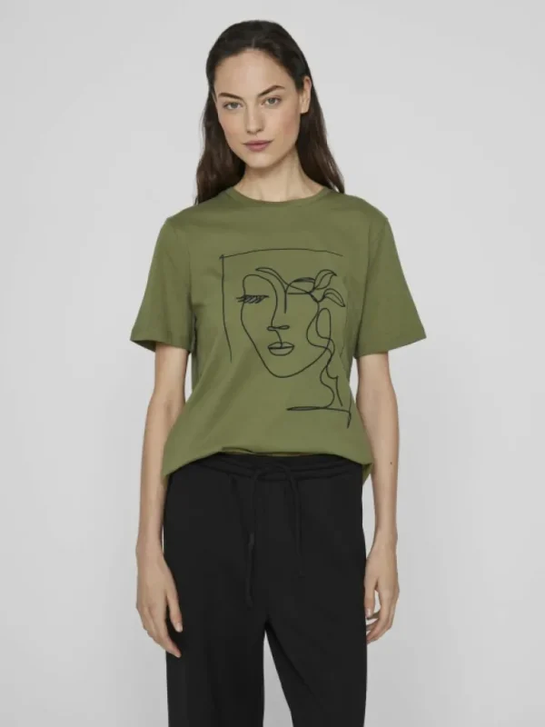 VILA Tops & T-shirts^ROUND NECK T-SHIRT