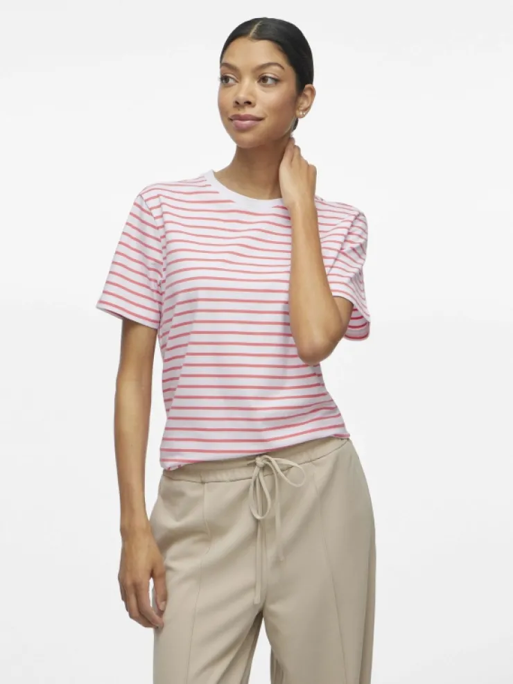 VILA Tops & T-shirts^ROUND NECK T-SHIRT