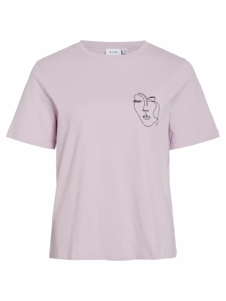 VILA Tops & T-shirts^ROUND NECK T-SHIRT