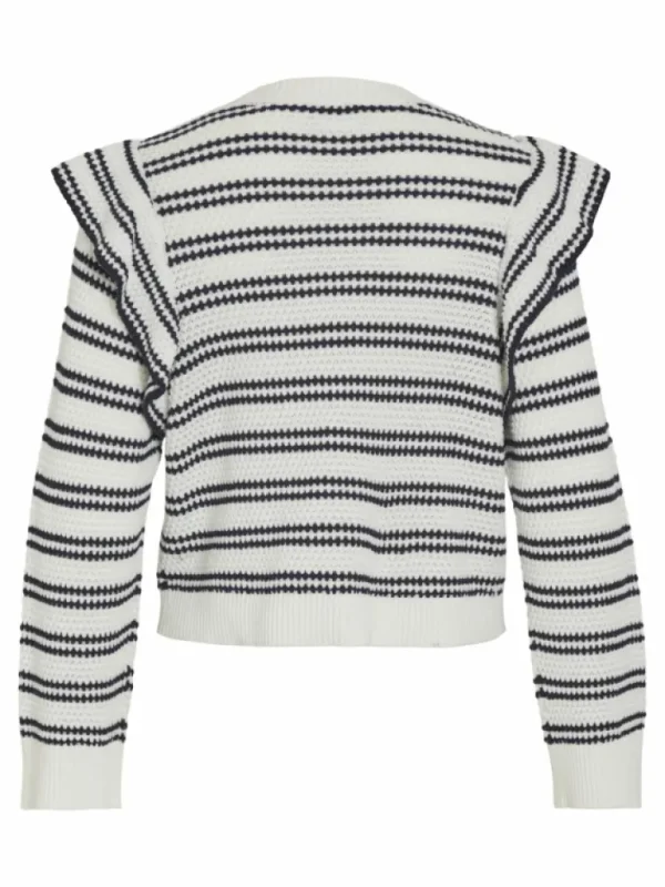 VILA Knitwear^RUFFLE KNITTED PULLOVER