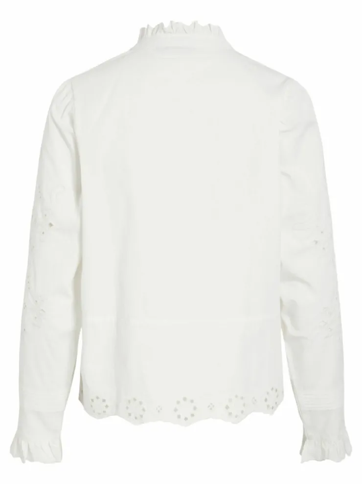VILA Shirts | Tops & T-shirts^RUFFLE COLLAR SHIRT