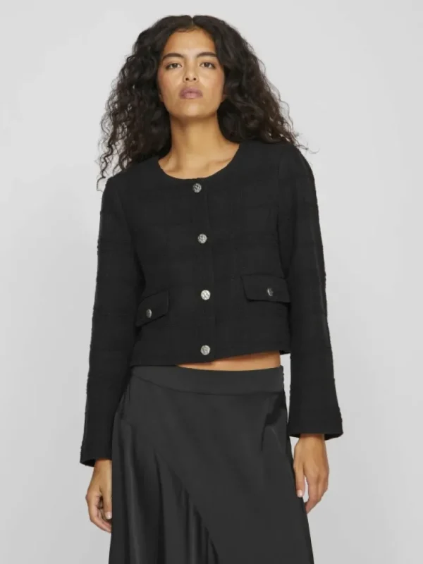 VILA Blazers & Suits^SHORT BUTTONED BLAZER