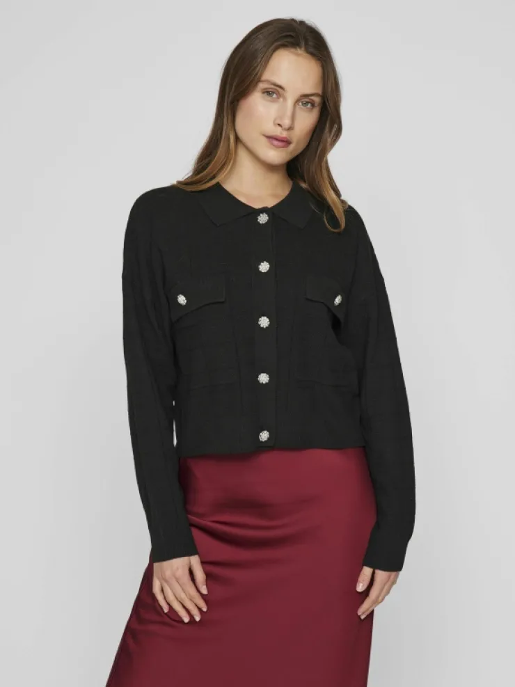 VILA Knitwear^SHORT KNITTED CARDIGAN