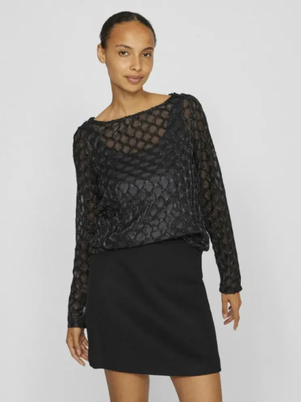 VILA Tops & T-shirts^SHORT LONG SLEEVED TOP