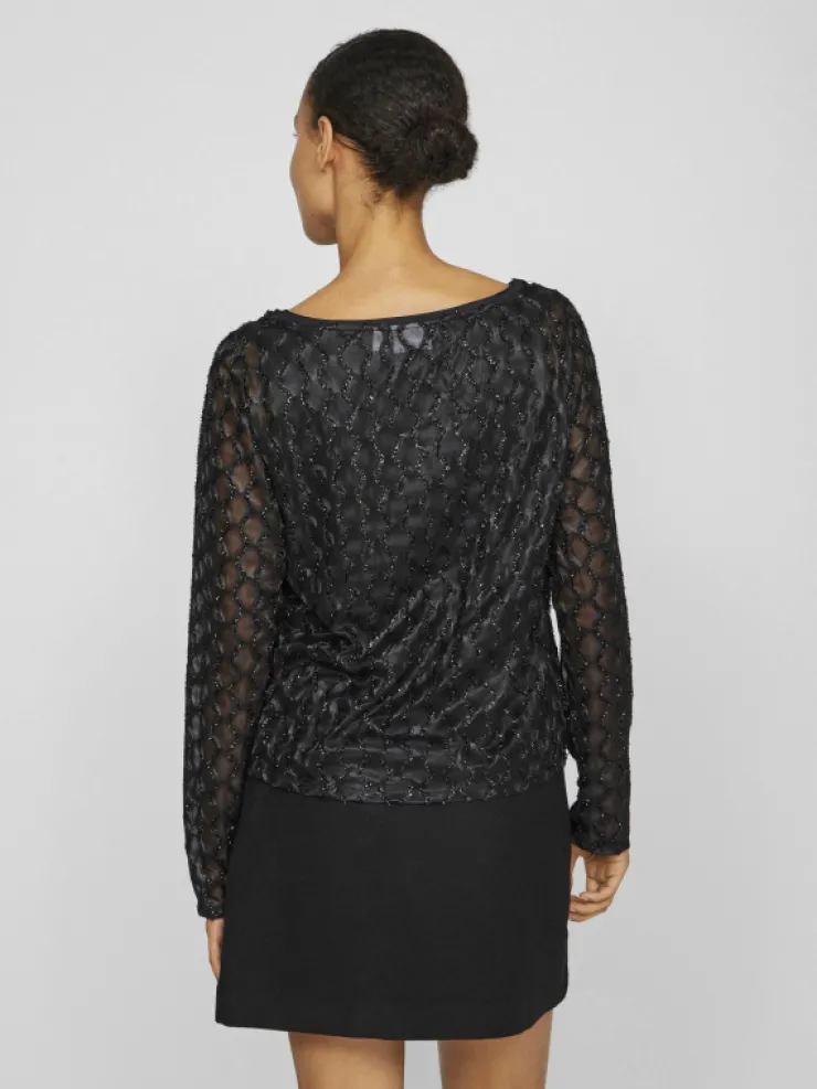 VILA Tops & T-shirts^SHORT LONG SLEEVED TOP