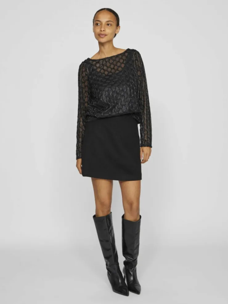 VILA Tops & T-shirts^SHORT LONG SLEEVED TOP