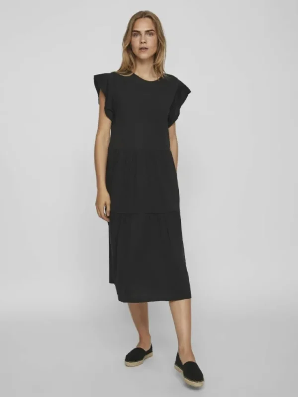 VILA Dresses^SHORT SLEEVE MIDI DRESS