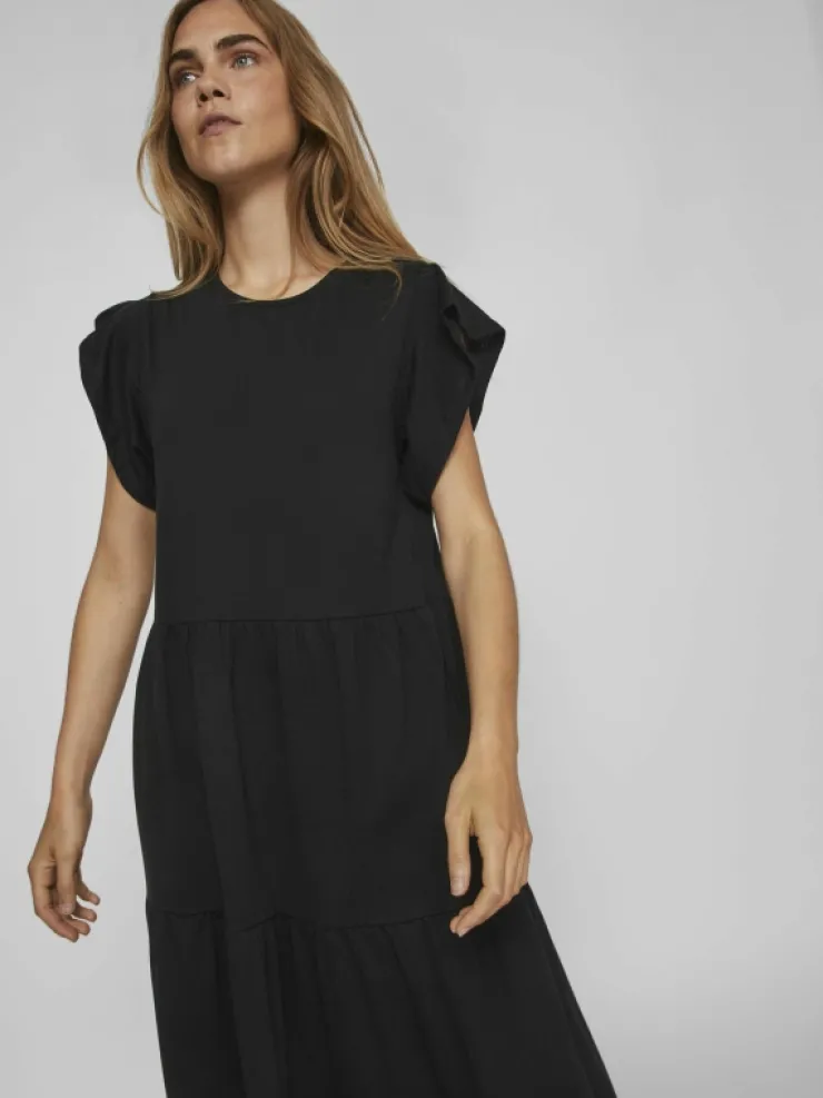 VILA Dresses^SHORT SLEEVE MIDI DRESS