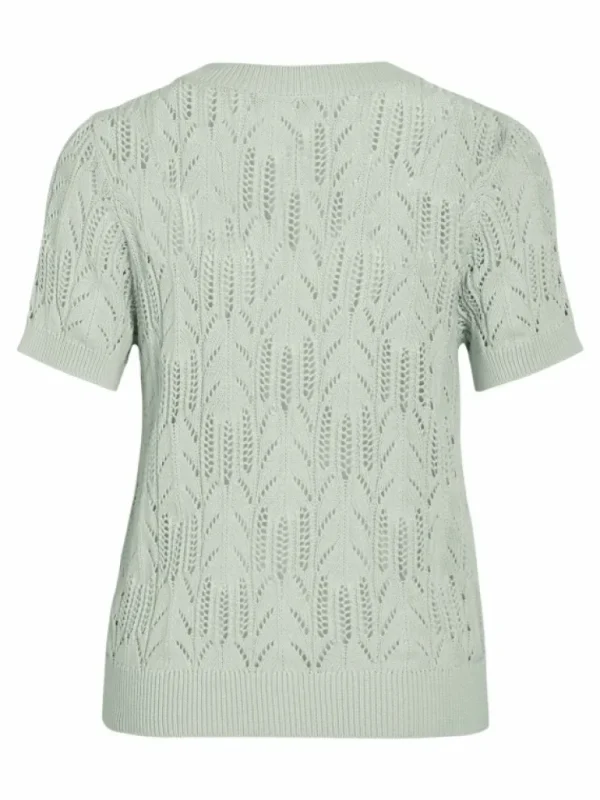 VILA Knitwear | Tops & T-shirts^SHORT SLEEVED KNITTED TOP