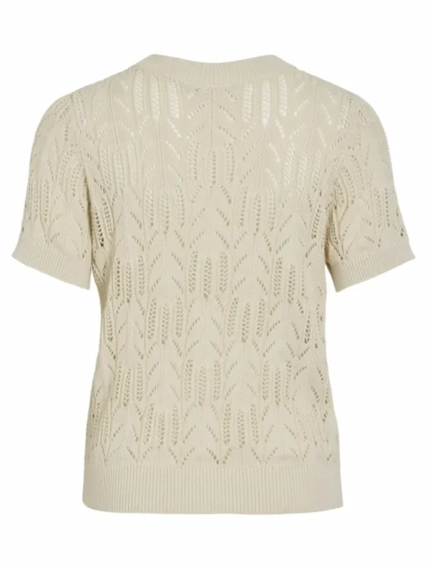 VILA Knitwear | Tops & T-shirts^SHORT SLEEVED KNITTED TOP