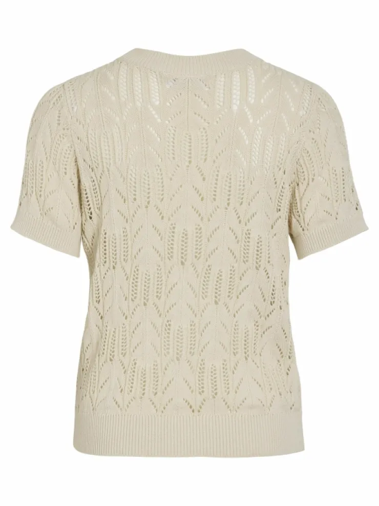 VILA Knitwear | Tops & T-shirts^SHORT SLEEVED KNITTED TOP