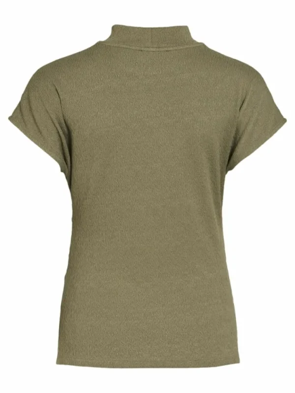 VILA Tops & T-shirts^SHORT SLEEVED HIGH NECK TOP