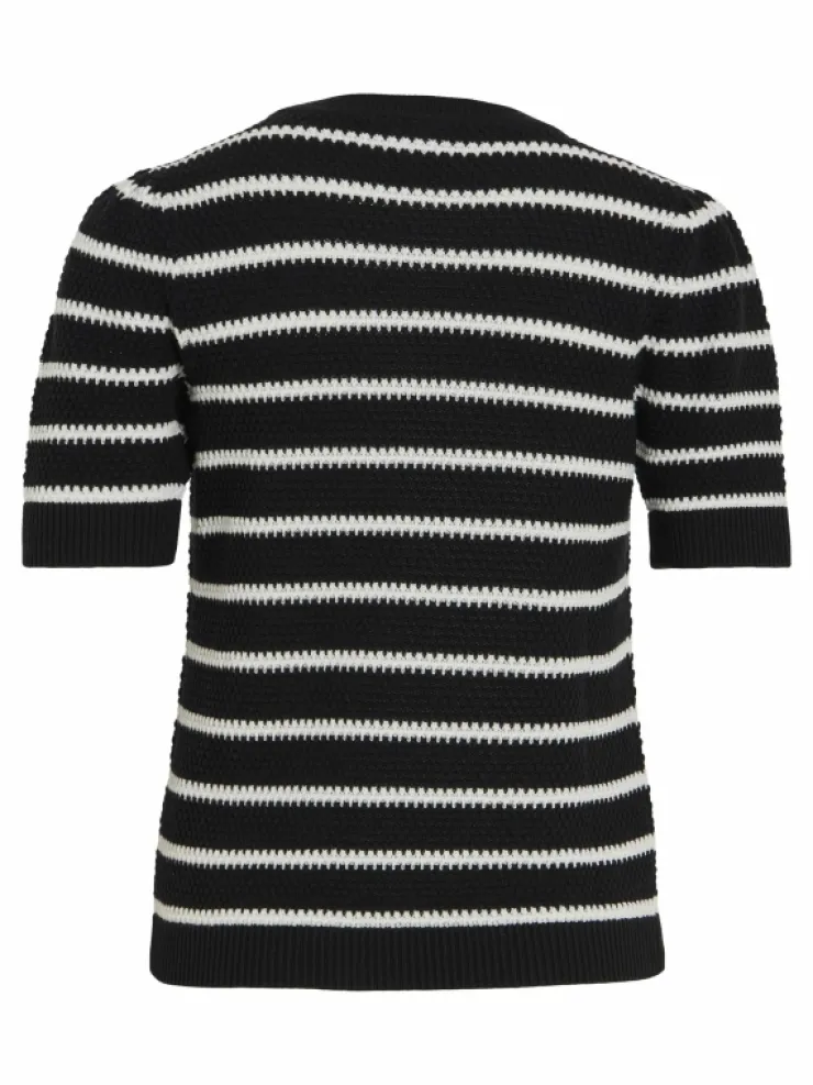 VILA Knitwear | Tops & T-shirts^SHORT SLEEVED KNITTED TOP