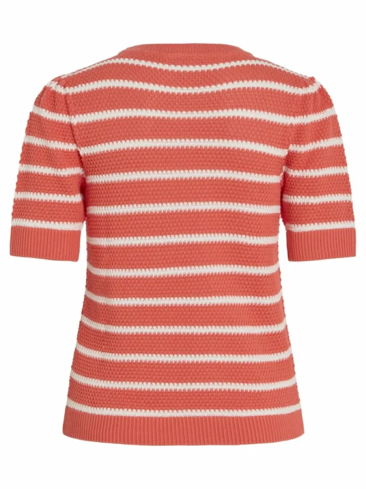 VILA Knitwear | Tops & T-shirts^SHORT SLEEVED KNITTED TOP