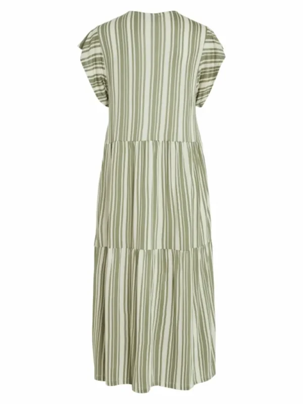VILA Dresses^SHORT SLEEVED MIDI DRESS