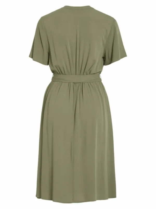 VILA Dresses^SHORT SLEEVED MIDI DRESS