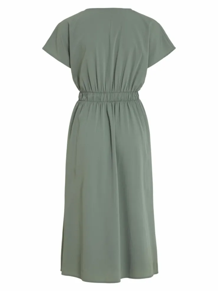 VILA Dresses^SHORT SLEEVED MIDI DRESS
