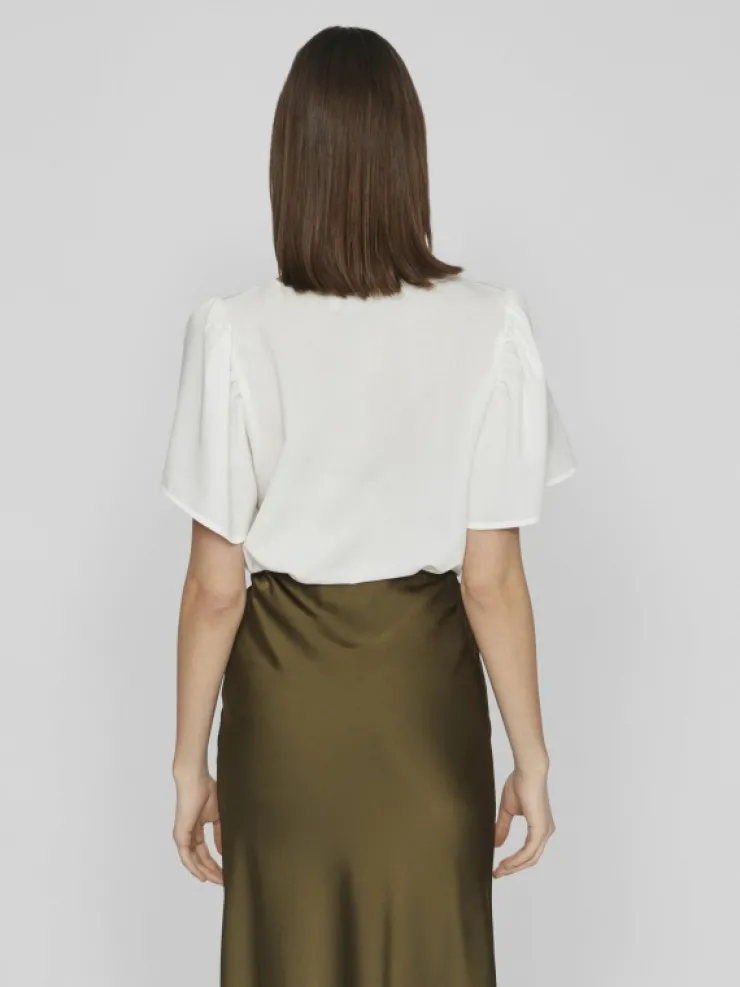 VILA Tops & T-shirts^SHORT SLEEVED V-NECK TOP