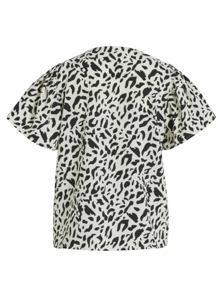 VILA Tops & T-shirts^SHORT SLEEVED V-NECK TOP