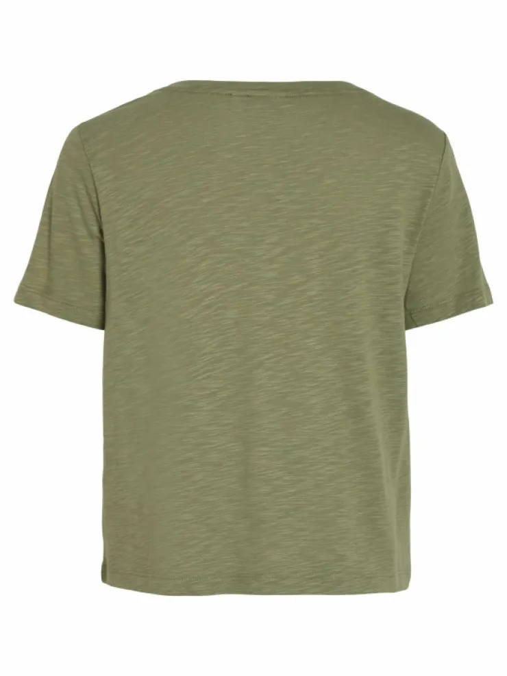 VILA Tops & T-shirts^SHORT SLEEVED V-NECK TOP