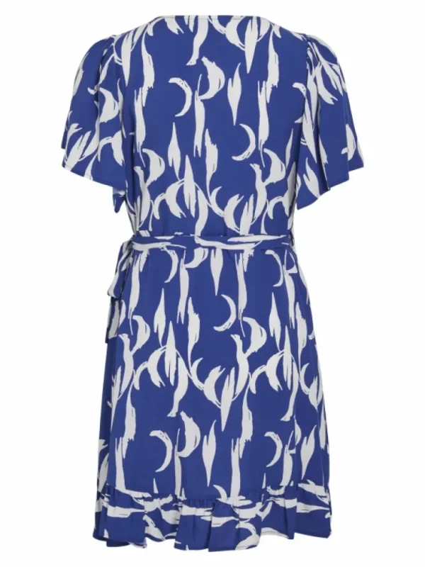 VILA Dresses^SHORT SLEEVED WRAP DRESS
