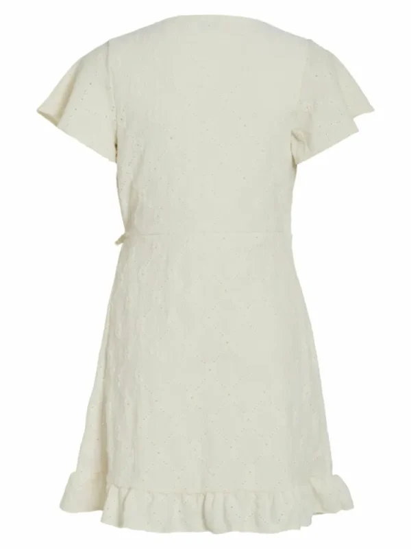 VILA Dresses^SHORT SLEEVED WRAP DRESS
