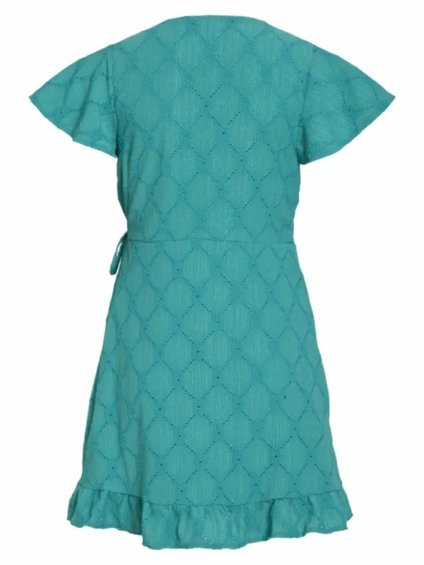 VILA Dresses^SHORT SLEEVED WRAP DRESS
