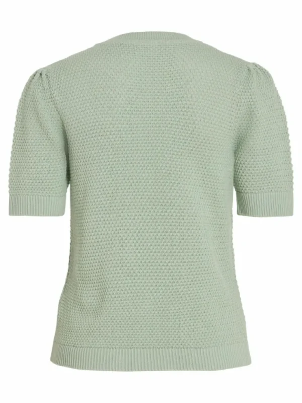 VILA Knitwear | Tops & T-shirts^SHORT-SLEEVED KNITTED TOP