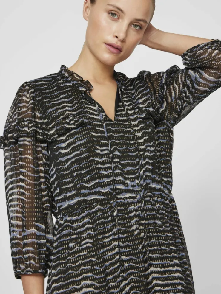 VILA Dresses^3/4 SLEEVED MAXI DRESS