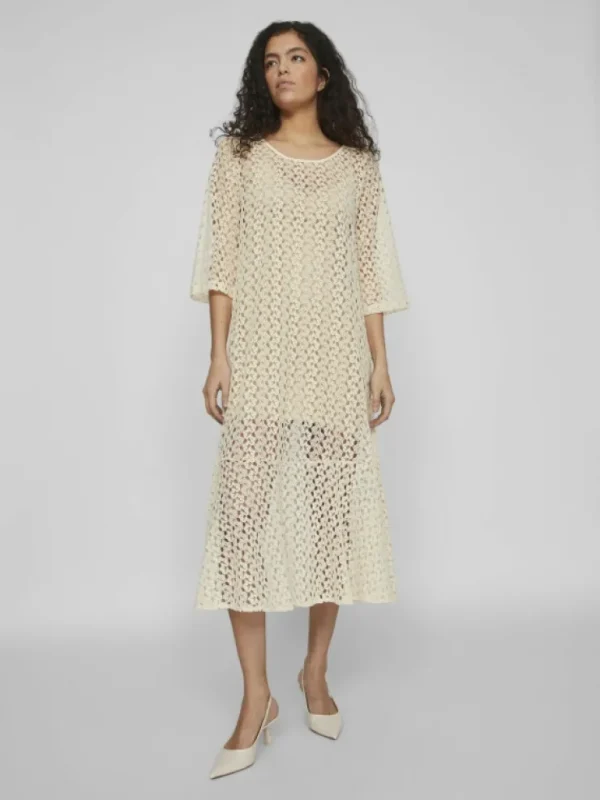 VILA Dresses^3/4 SLEEVED MIDI DRESS