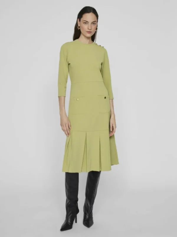 VILA Dresses^3/4 SLEEVED MIDI DRESS