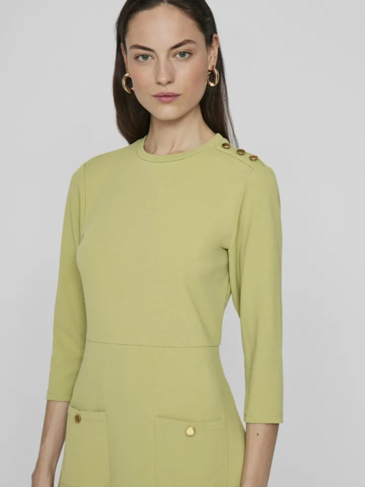 VILA Dresses^3/4 SLEEVED MIDI DRESS