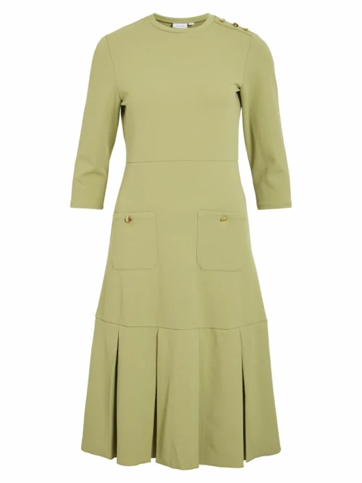 VILA Dresses^3/4 SLEEVED MIDI DRESS