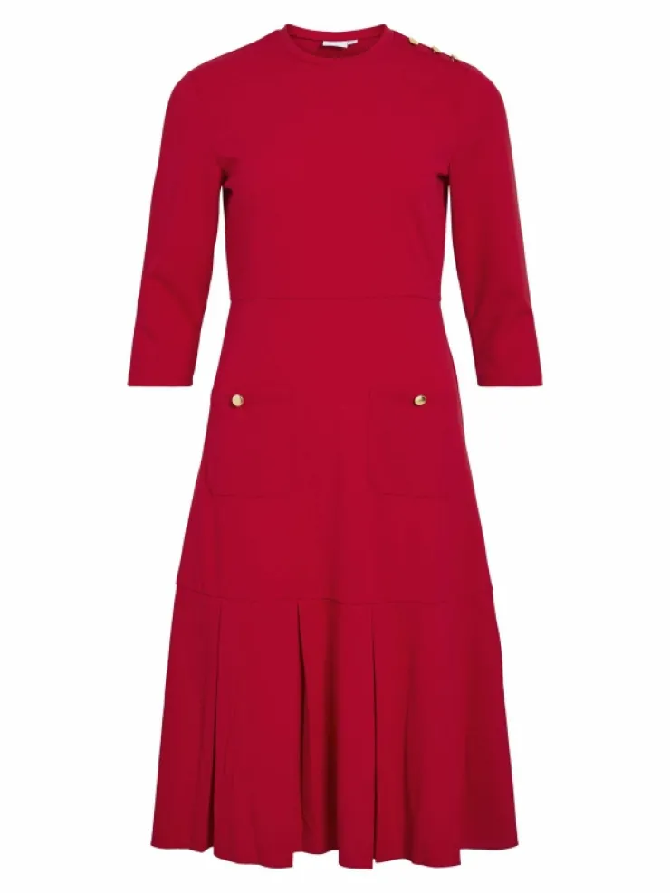 VILA Dresses^3/4 SLEEVED MIDI DRESS