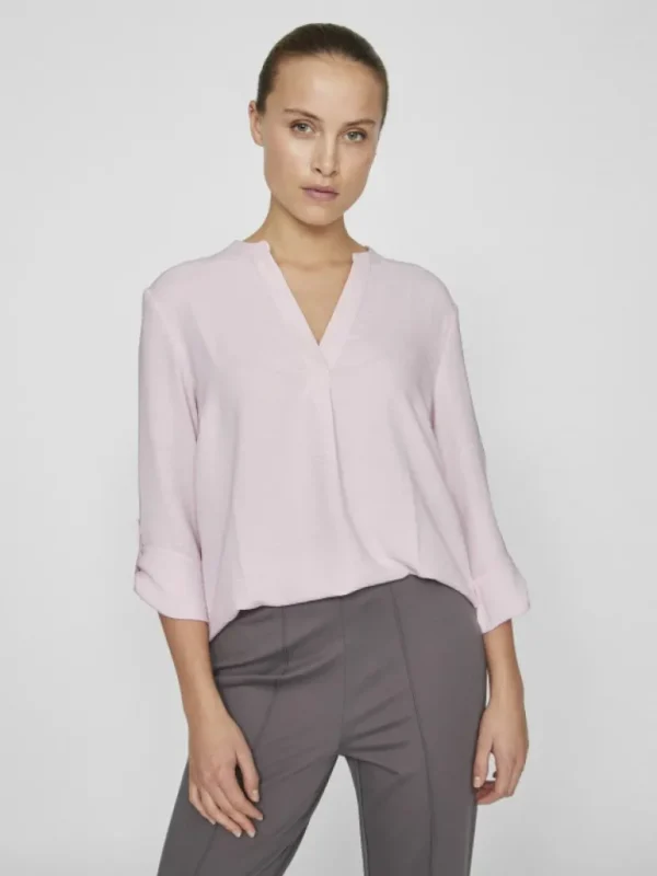 VILA Tops & T-shirts^3/4 SLEEVED V-NECK TOP