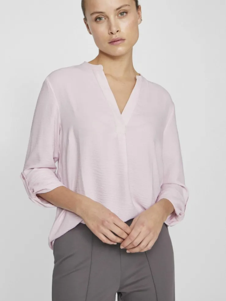 VILA Tops & T-shirts^3/4 SLEEVED V-NECK TOP